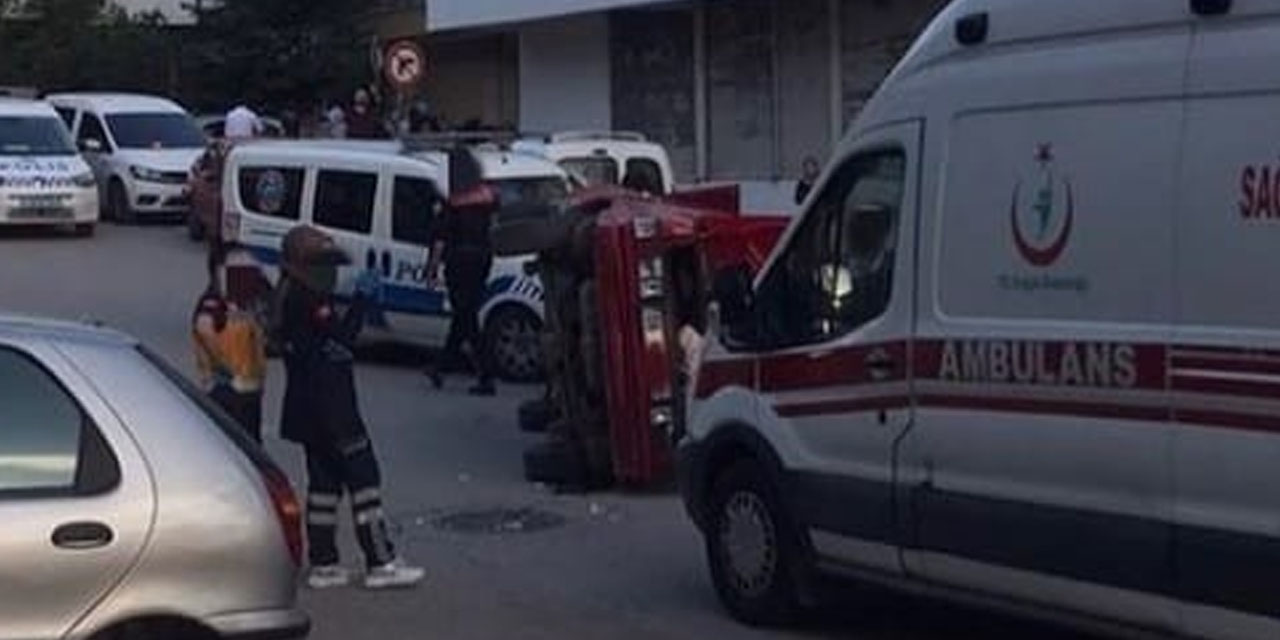Ankara’da sürekli drift yapan çocuk mahalleliyi bezdirdi! Aracı devirdiler ortalık karıştı
