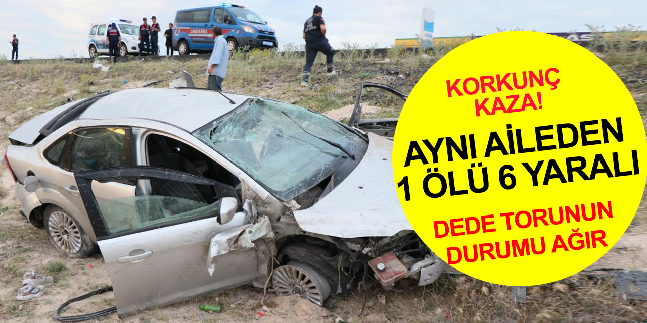 Ankara'dan Konya'ya gelen araç Aksaray’da takla attı! Asiye Nakişçi öldü, 2'si ağır 6 yaralı