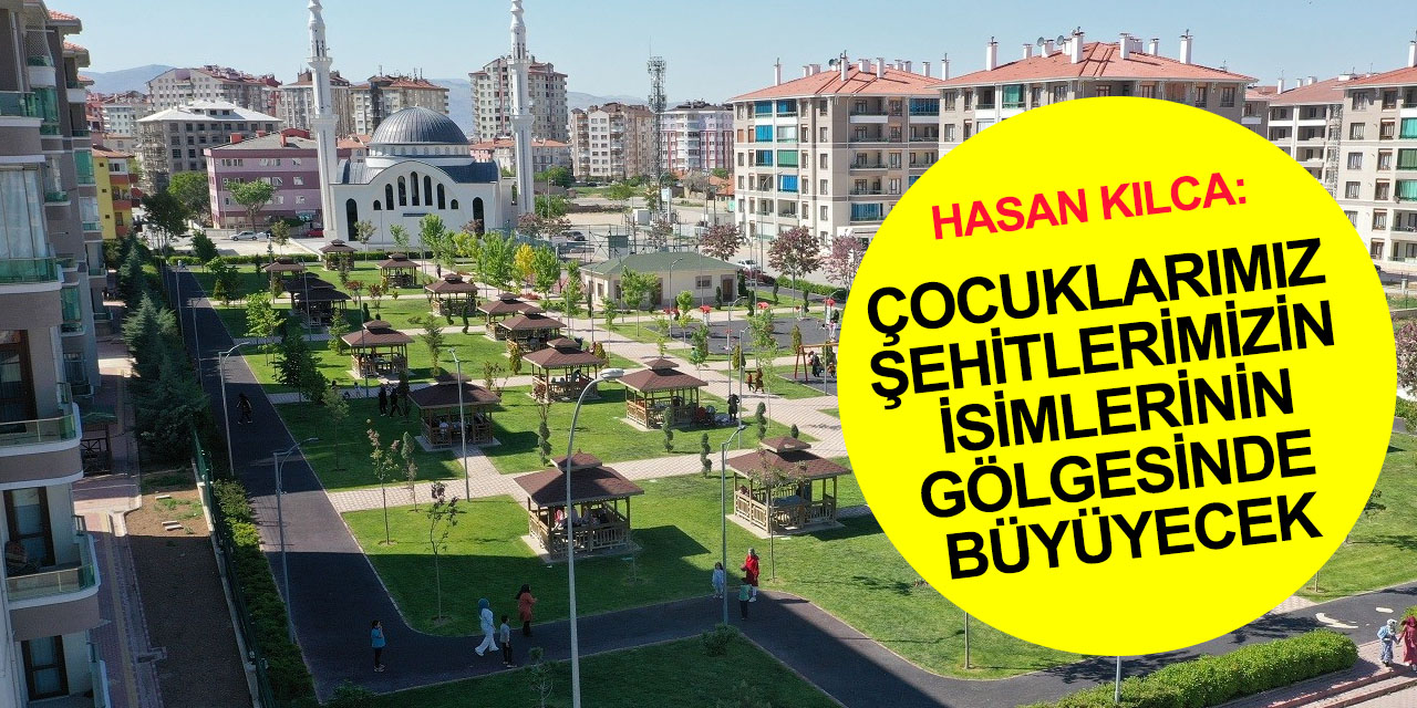 Konya Karatay'da 20 parka 20 şehidin ismi verildi
