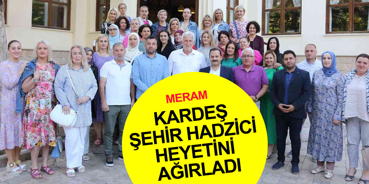 Boşnak ekip Konya'ya hayran kaldı! Kardeş şehir Hadzici'de yeni parka 'Meram' adı verildi