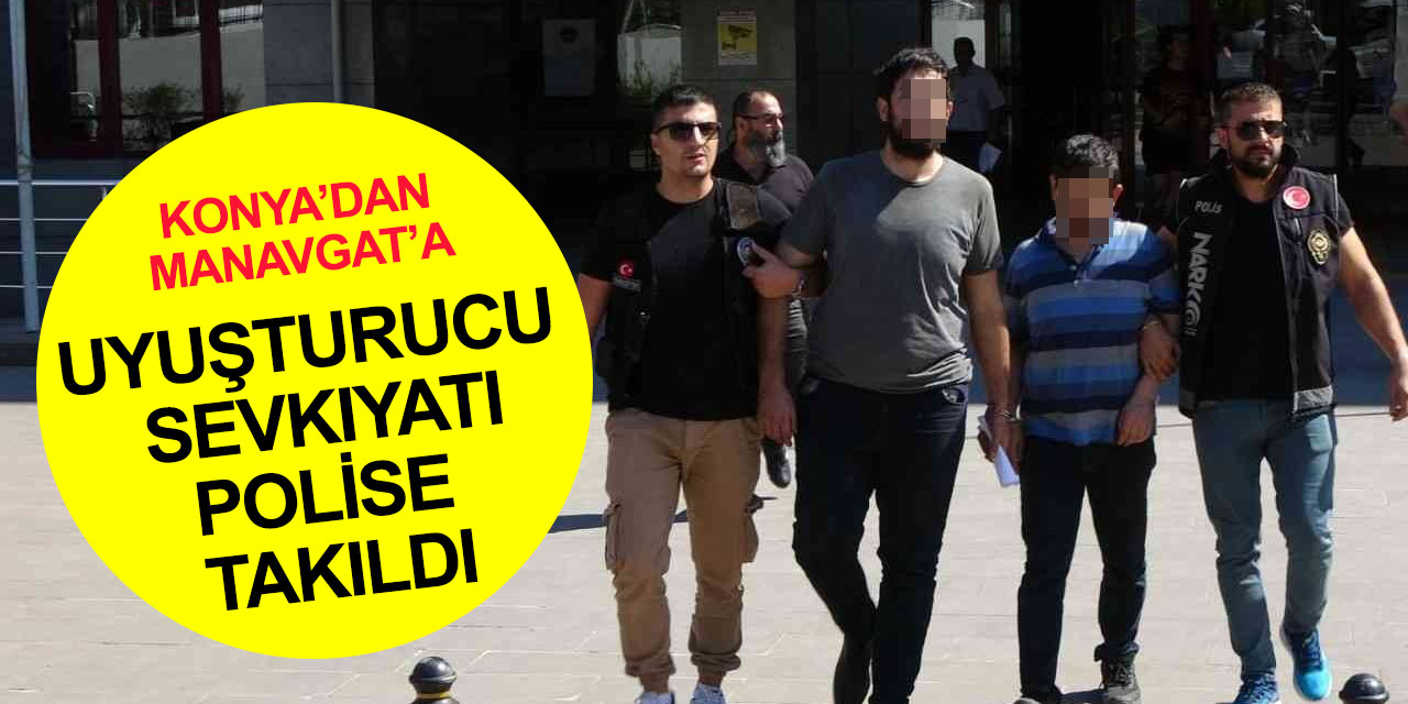 Konya’dan giden tırda uyuşturucu operasyonu! Narkotik köpeği tüm zulayı buldu!