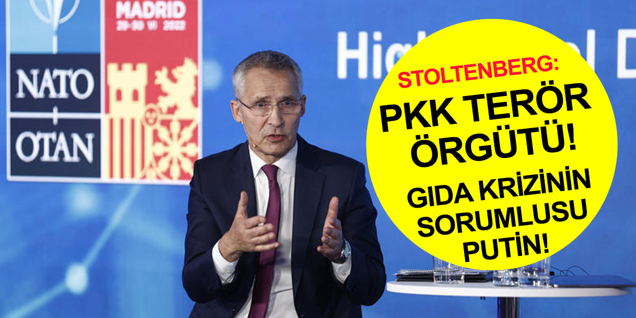 NATO zirvesinde kritik açıklamalar! PKK bir terör örgütüdür! Gıda krizinin sorumlusu Putin'dir