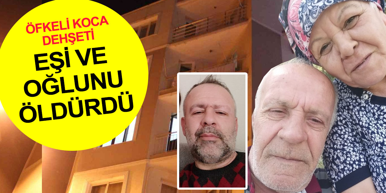 Yaşlı adam barışmak için gittiği evde dehşet saçtı! Hüseyin Yurtseven eşi ve oğlunun katili oldu