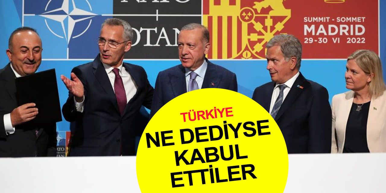 Türkiye ne istediyse aldı! Teröre destek vermeyecekler! İşte Finlandiya ve İsveç'le ortak bildiride tüm detaylar!