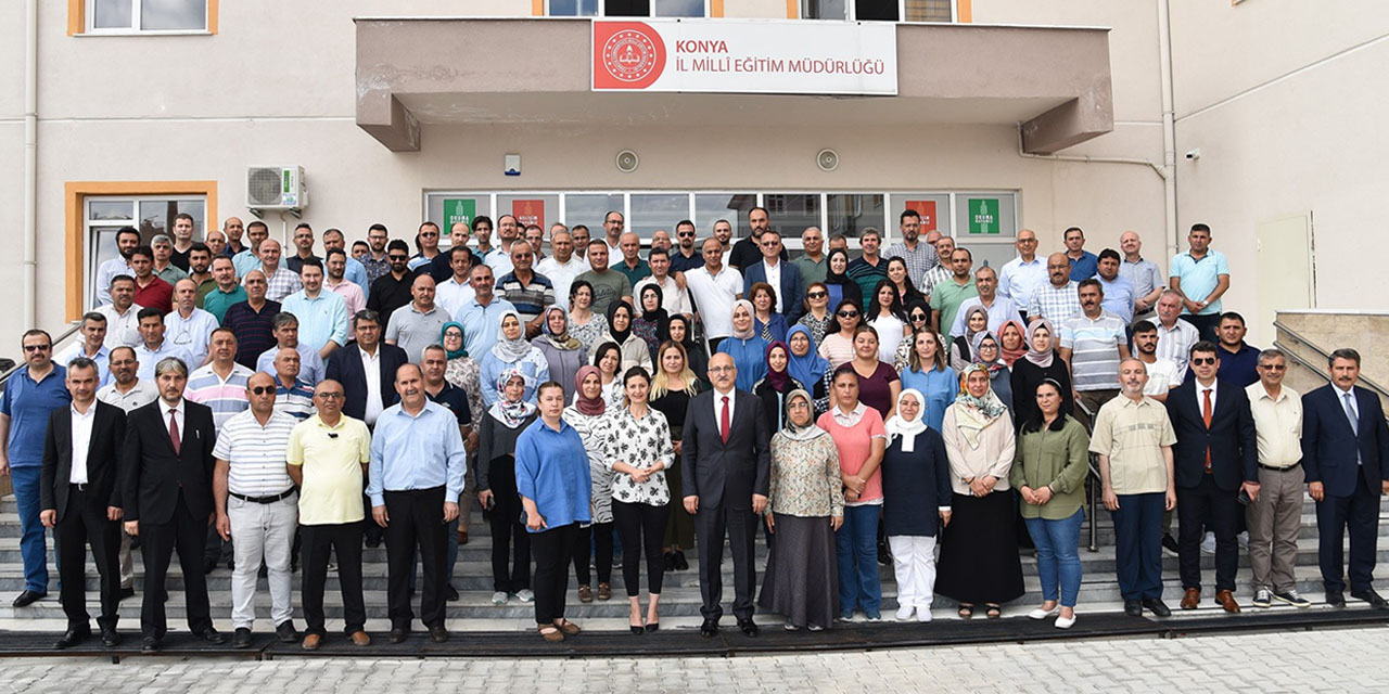 Konya İl Milli Eğitim Müdürü değişti! Hatay'a atanan Seyit Ali Büyük şehre böyle veda etti