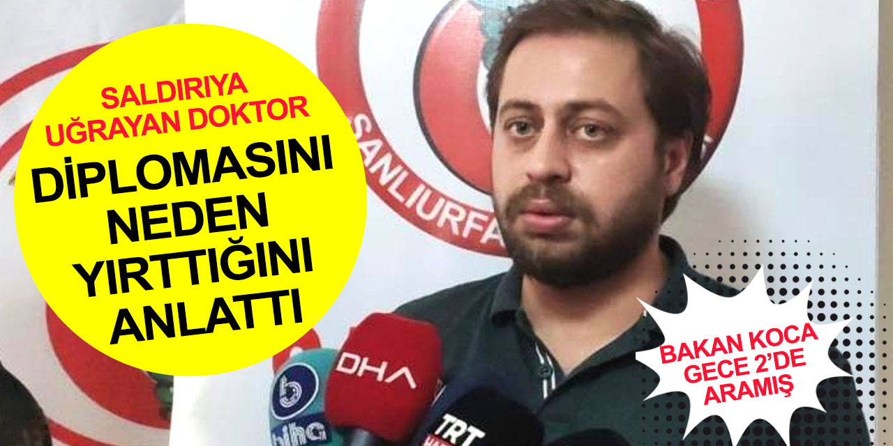 Hasta yakınları darp etmişti! Doktor Şeyhmus Baraş: Bir daha hekimlik yapmayacağım