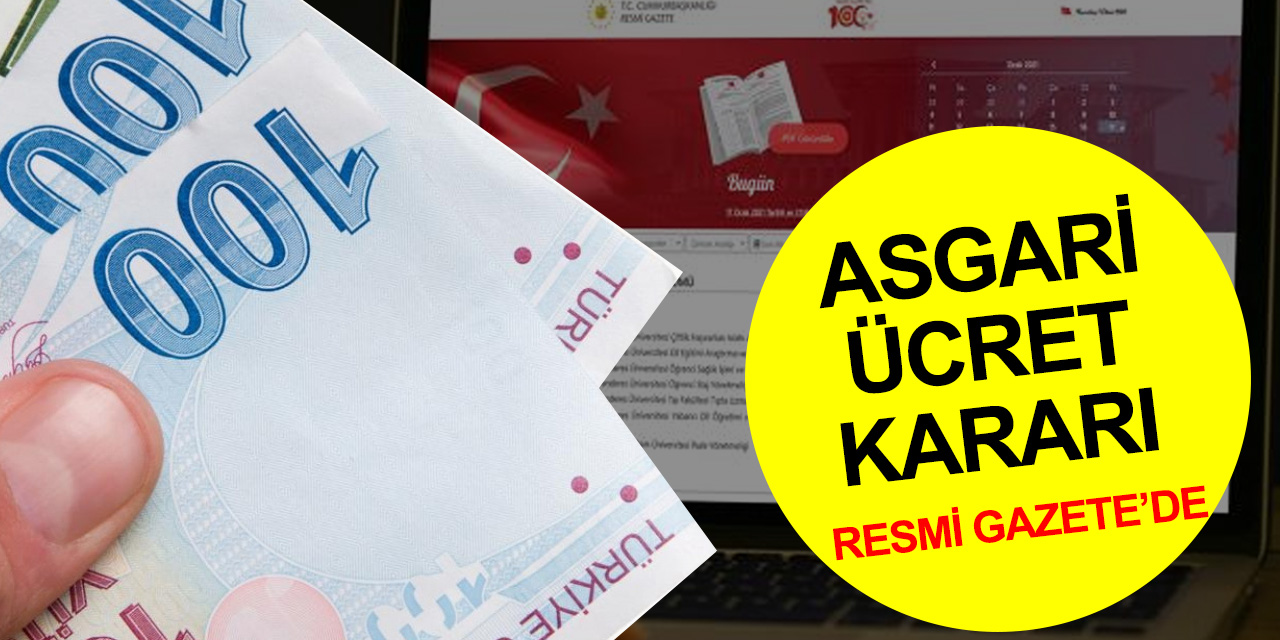Asgari ücrette tüm detaylar! Temmuz zammı kararı Resmi Gazete’nin mükerrer sayısında