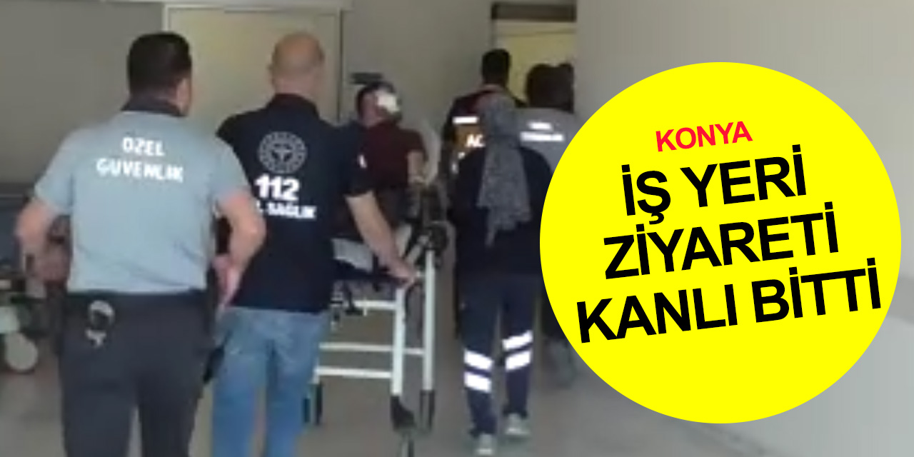 Konya'da tüfek tasarım merkezinde silah kazası! Vurulan genç hastanelik oldu