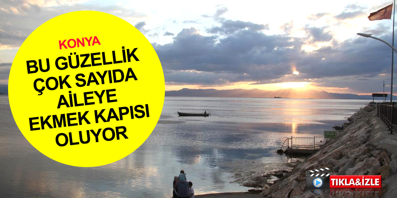 Konya Beyşehir Gölü'nden çıkan tatlı su balıkları fiyatı ve lezzetiyle çiftlik ürünlerine meydan okuyor!