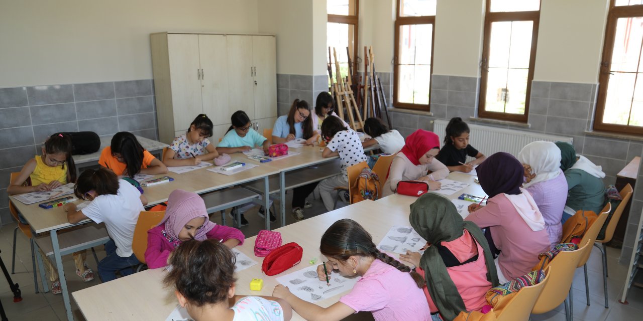 Konya'da çocukların gözdesi bu yaz da Genç KOMEK!