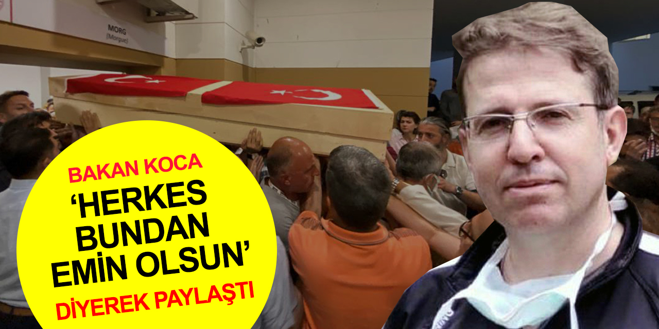 Son dakika! Sağlık Bakanı Koca: Doktor önlüğünü şiddetin lekesinden korumak için kararlılıkla çalışacağız”