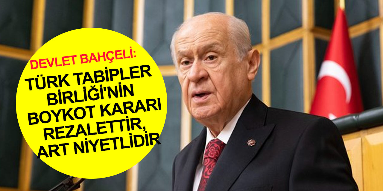 Devlet Bahçeli'den sağlıkta şiddet ve Konya'daki doktor cinayeti açıklaması: Sürecin takipçisi olacağız