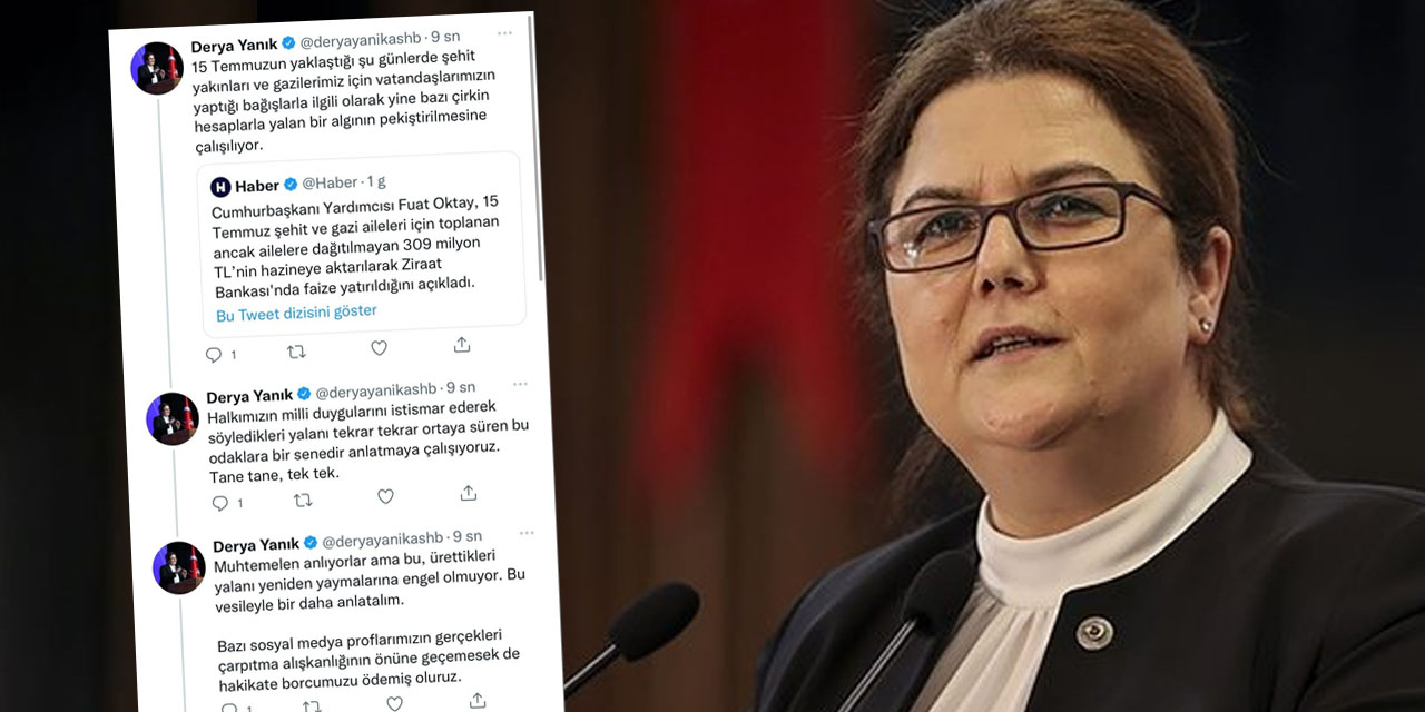 Bakan Yanık’tan 15 Temmuz'la ilgili algı haberlerine sert tepki
