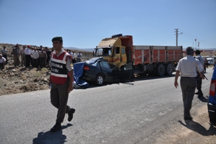 Konya'da trafik kazası: 1 ölü, 1 yaralı