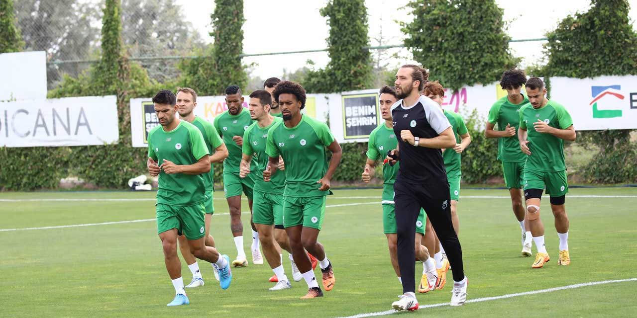 Konyaspor BATE Borisov maçı hazırlıklarına başladı
