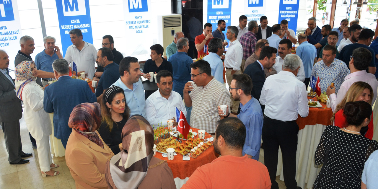 Konya'da muhasebeci ve mali müşavirler bayramlaştı