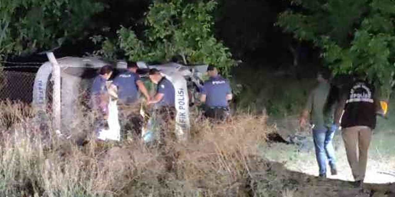 Polis aracı şarampole devrildi! 3 trafik polisi yaralı