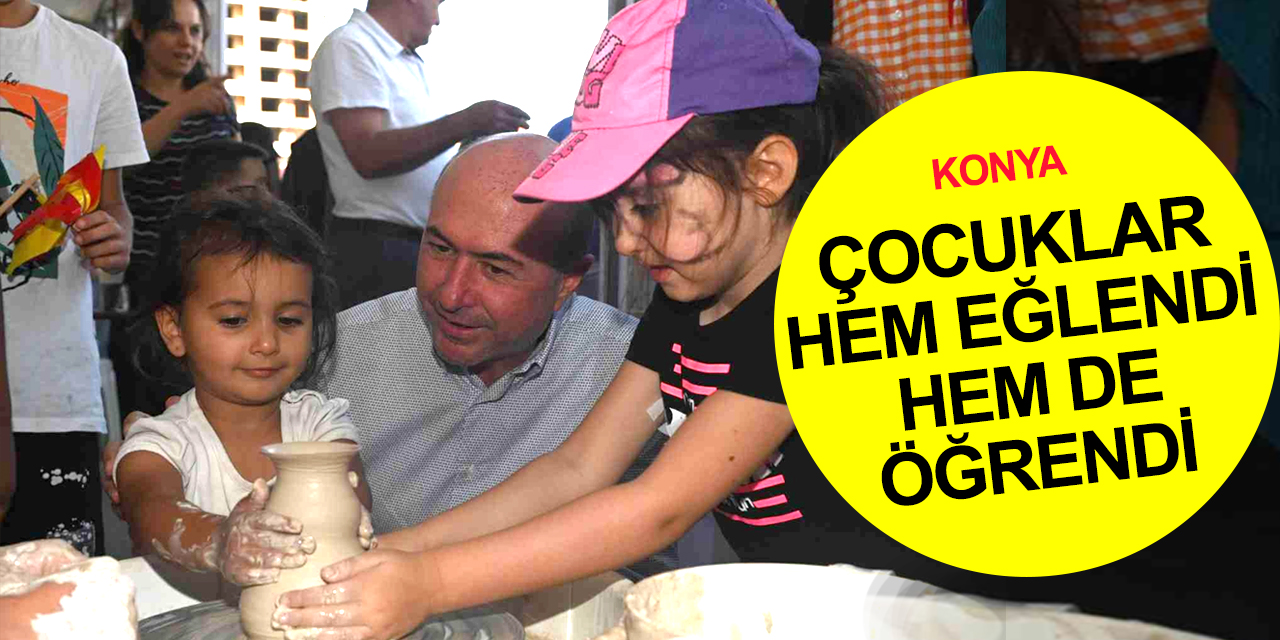 Selçuklu'da karne şenliği mahallelere yayıldı! Kılınçarslan'da coşkulu buluşma