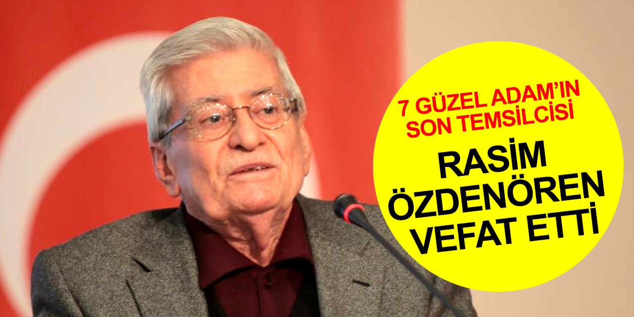 Türk Edebiyatının usta yazarı Rasim Özdenören'in vefatı sevenlerini üzdü