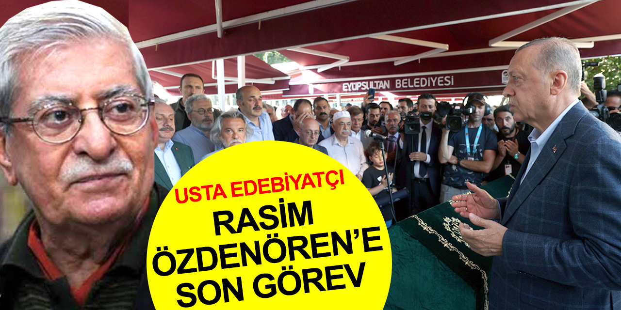 Usta edebiyatçı Rasim Özdenören dualarla toprağa verildi