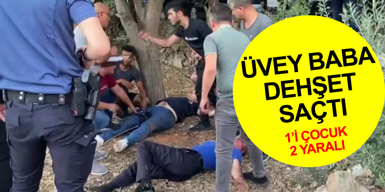 Öfkeli üvey baba dehşet saçtı! Mehmet Karaduman ve parkta oynayan çocuk yaralandı