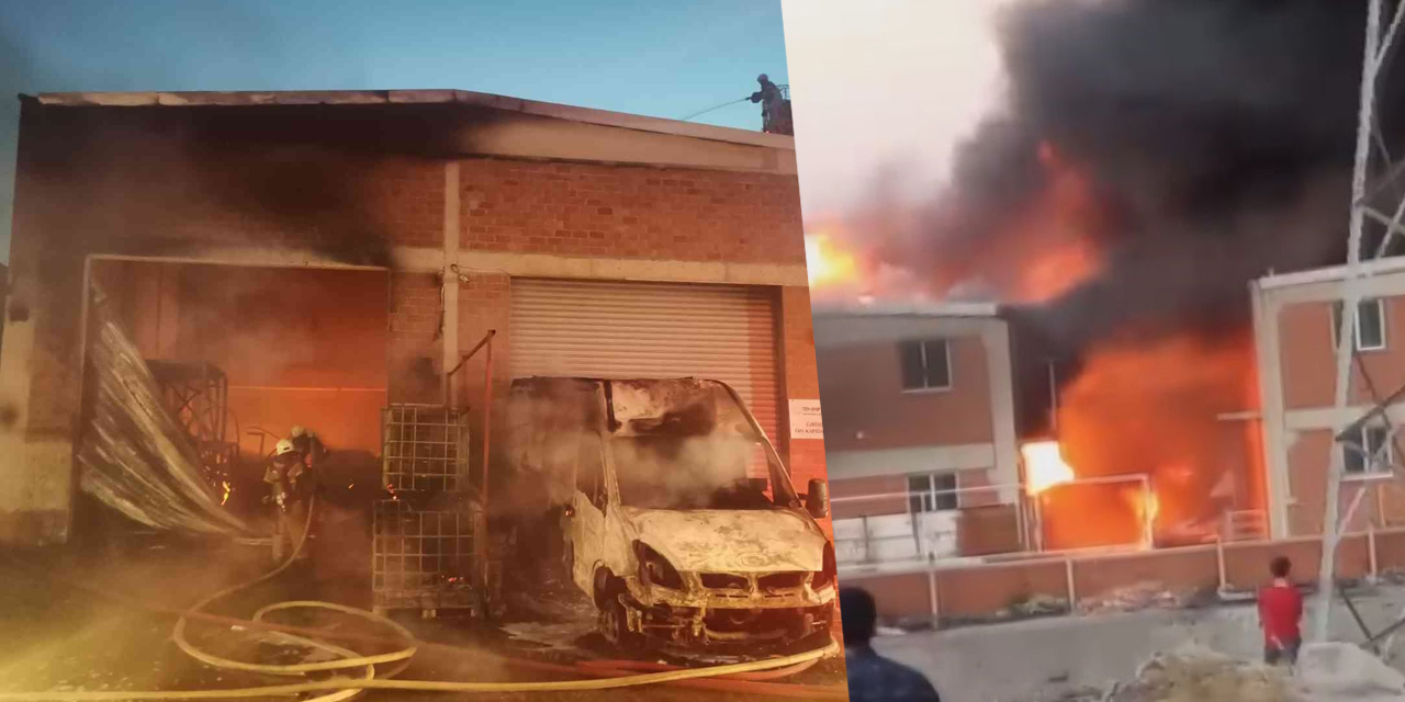 Kimyasal madde imalathanesinde patlama ve yangın! Suat Kadan öldü, 1 yaralı