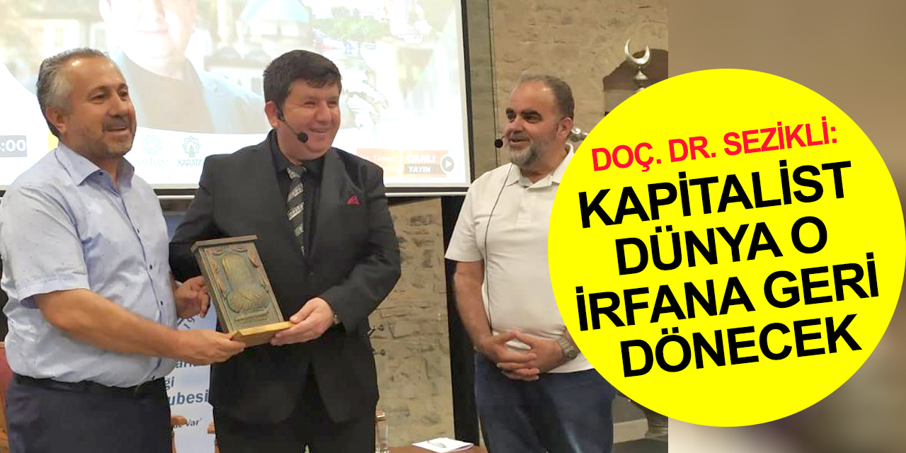 TYB Konya'da ‘Balkan İlâhileri’ konuşuldu! Kapitalist dünya o irfana geri dönecek