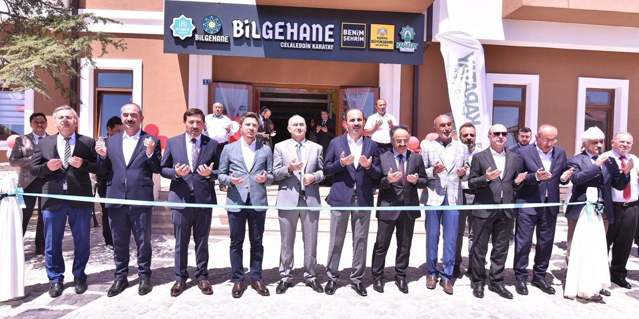 Konya'ya bir Bilgehane daha! Karatay'da dualarla açıldı