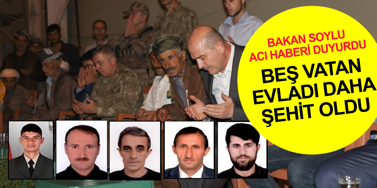 Harekat bölgesinden acı haber! 1 Uzman Çavuş ve 4 korucu şehit oldu! Şehit Nişan'ın mesajı dikkat çekti