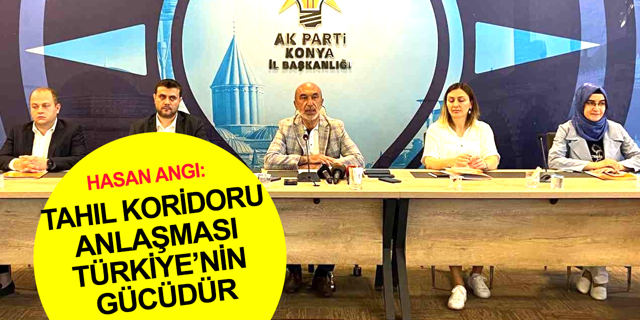 AK Parti Konya İl Başkanı Angı'dan fedakarlık çağrısı!