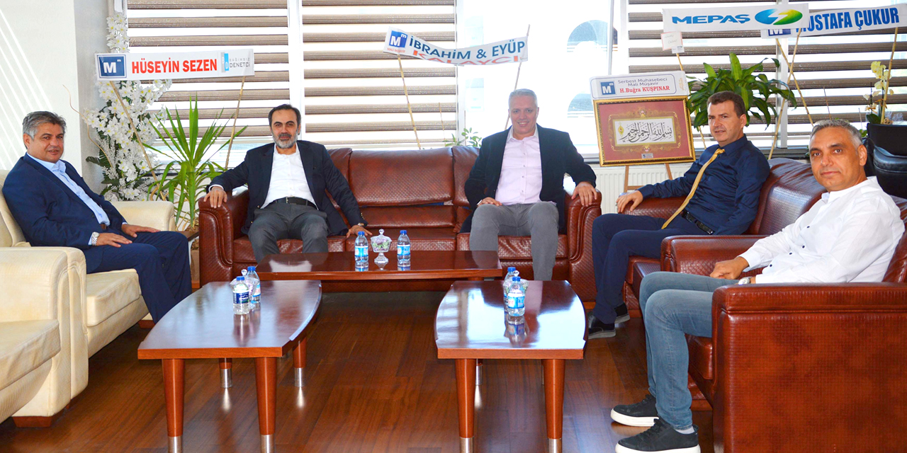 KTO Başkanı Öztürk’ten Konya SMMMO Başkanı Erdal’a ziyaret