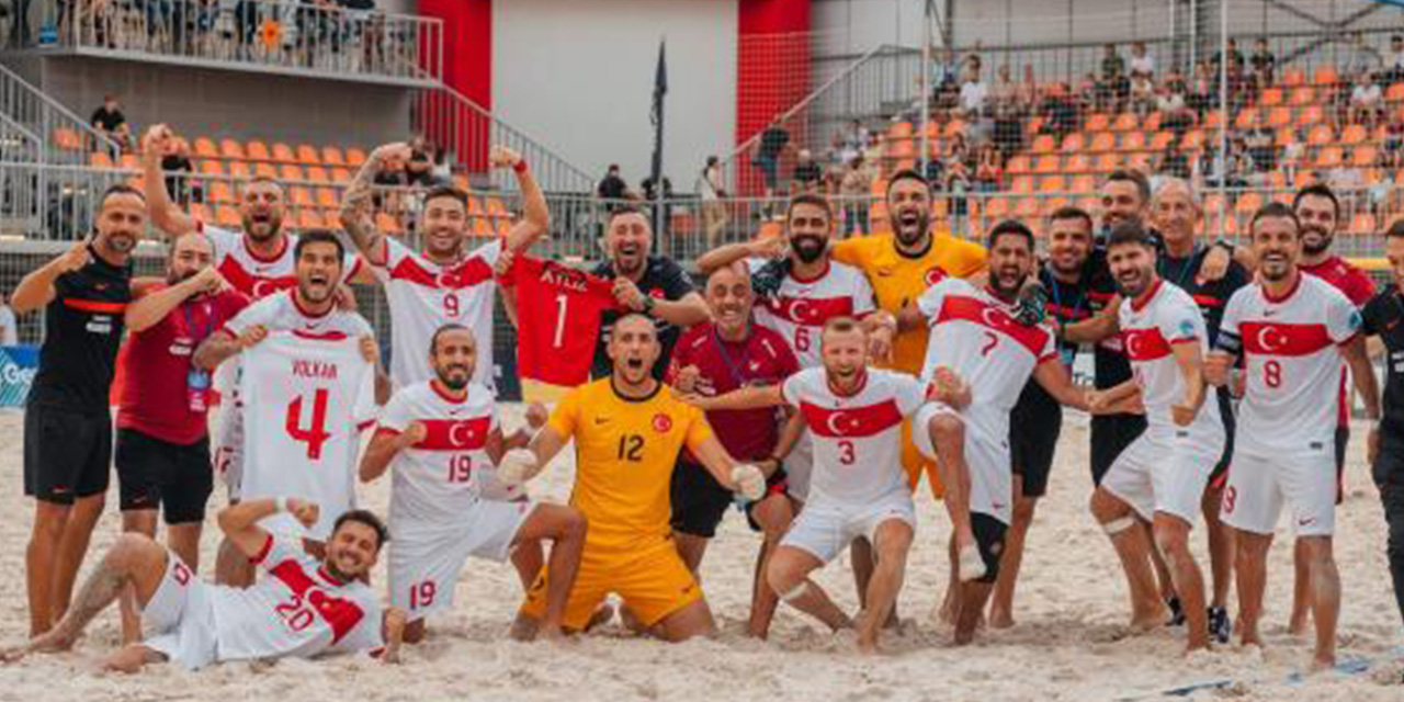 Plaj Futbolu Milli Takımımız, Moldova'da Avrupa A Ligi'ne yükseldi