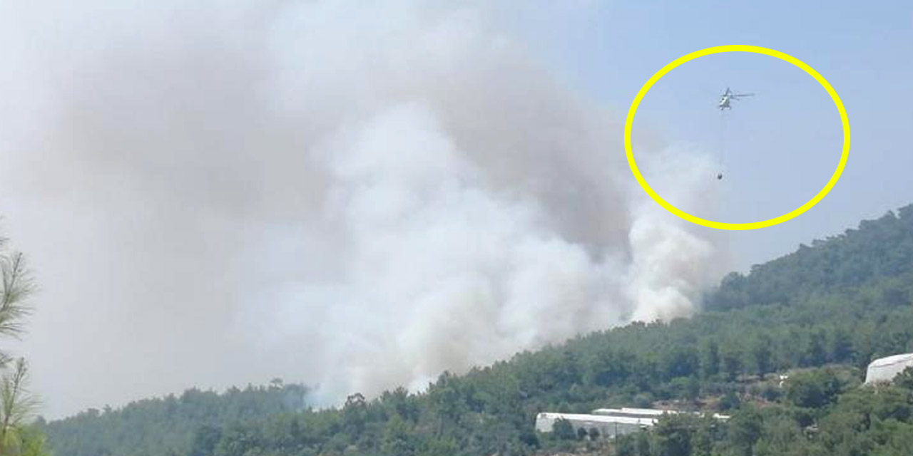 Mersin’den iyi haber! Orman yangını kontrol altına alındı