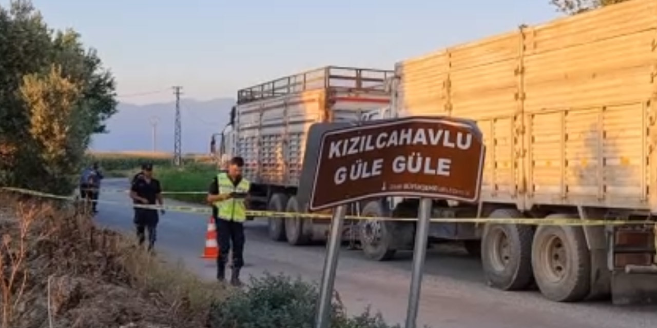 İki kamyonun arasında sıkışan Hüseyin Atçı yaşamını yitirdi