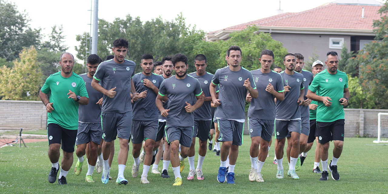 1922 Konyaspor 3 günlük iznin ardından çalışmalarına başladı