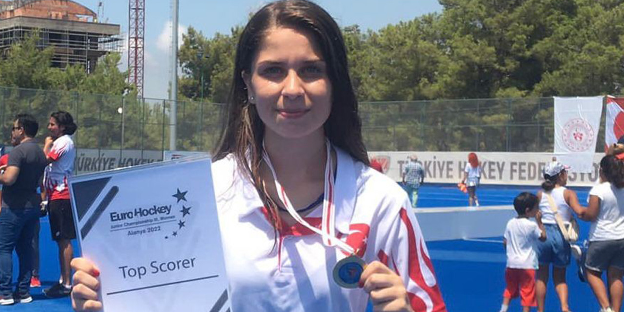 Milli Sporcumuz Avrupa Şampiyonası’nın gol kraliçesi oldu
