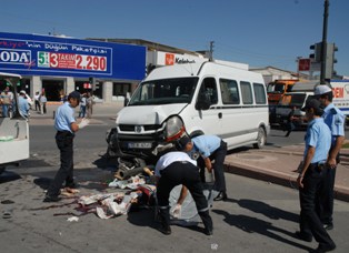 Konya'da trafik kazası: 1 ölü