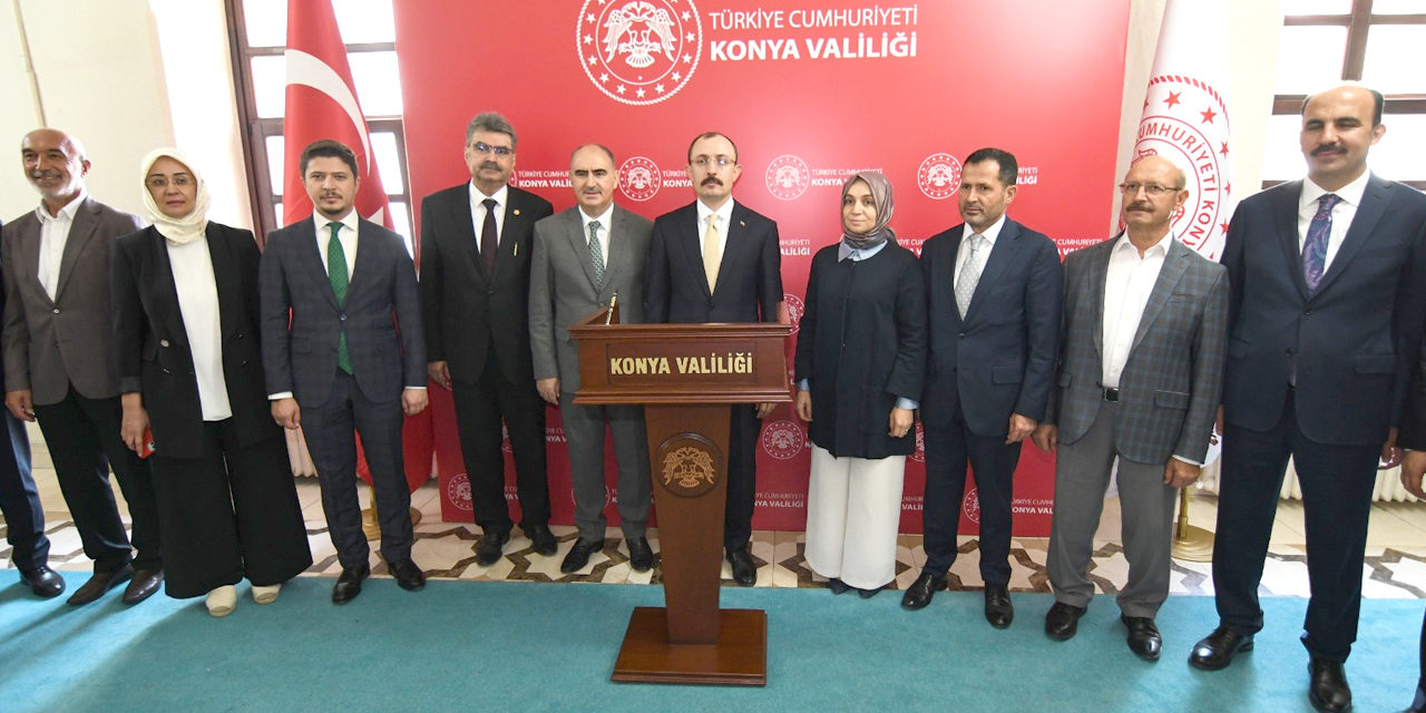 Ticaret Bakanı Muş'tan Konya Valisi Özkan'a ziyaret