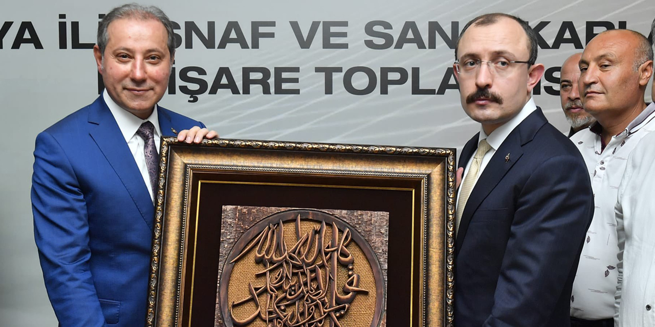 Bakan Muş'tan Konya Esnaf ve Sanatkarlar Odaları Birliği'ne ziyaret