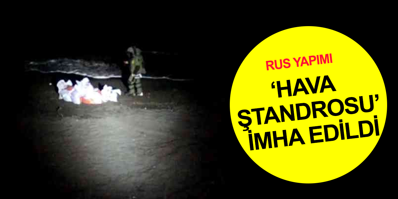 Ünye sahiline vuran Rus yapımı 'hava ştandrosu' paniğe neden oldu! Gerçek imha edilince anlaşıldı