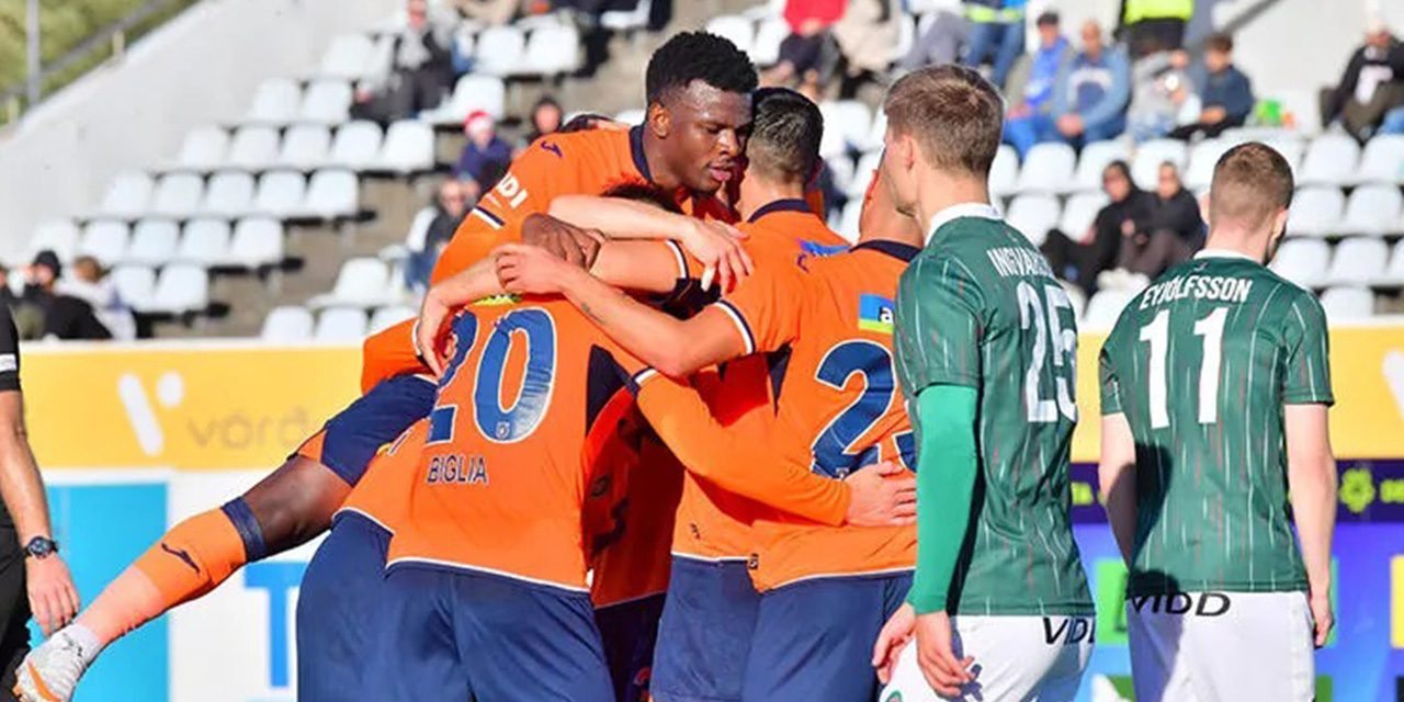 Başakşehir UEFA Avrupa Konferans Ligi'nde tur kapısını açtı