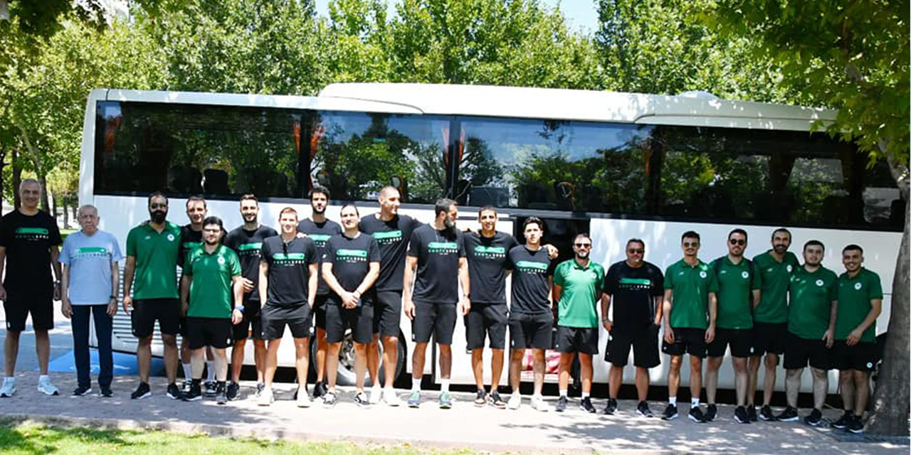 Beysu Konyaspor Basketbol'da Bolu Kampı yolculuğu başladı