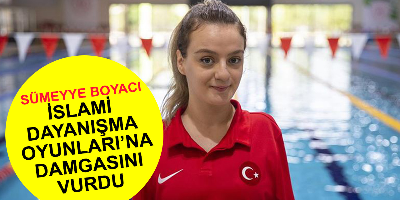 Rekortmen yüzücü İslami Dayanışma Oyunları’na damgasını vurdu