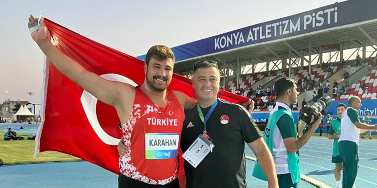 Rekortmen gülleci, Erkek Gülle Atma’da altın madalyanın sahibi oldu