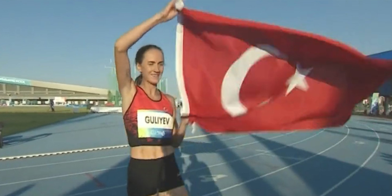 Ekaterina Guliyev, atletizm kadınlar 800 metre finalinde altın madalya kazandı