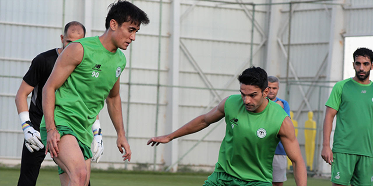 Arabam.com Konyaspor, FC Vaduz maçı hazırlıklarına ara vermeden başladı