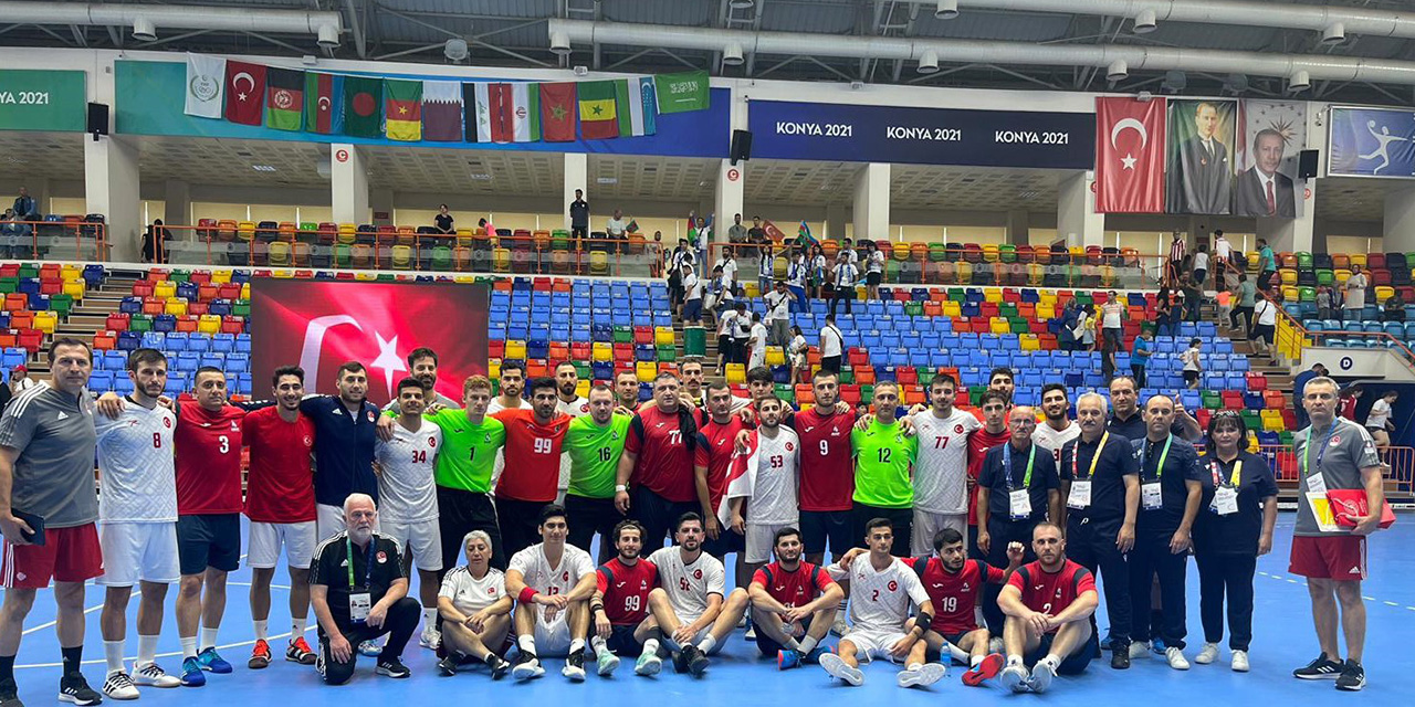 A Milli Erkek Hentbol Takımı,5. İslami Dayanışma Oyunları'nda Azerbaycan’ı mağlup etti