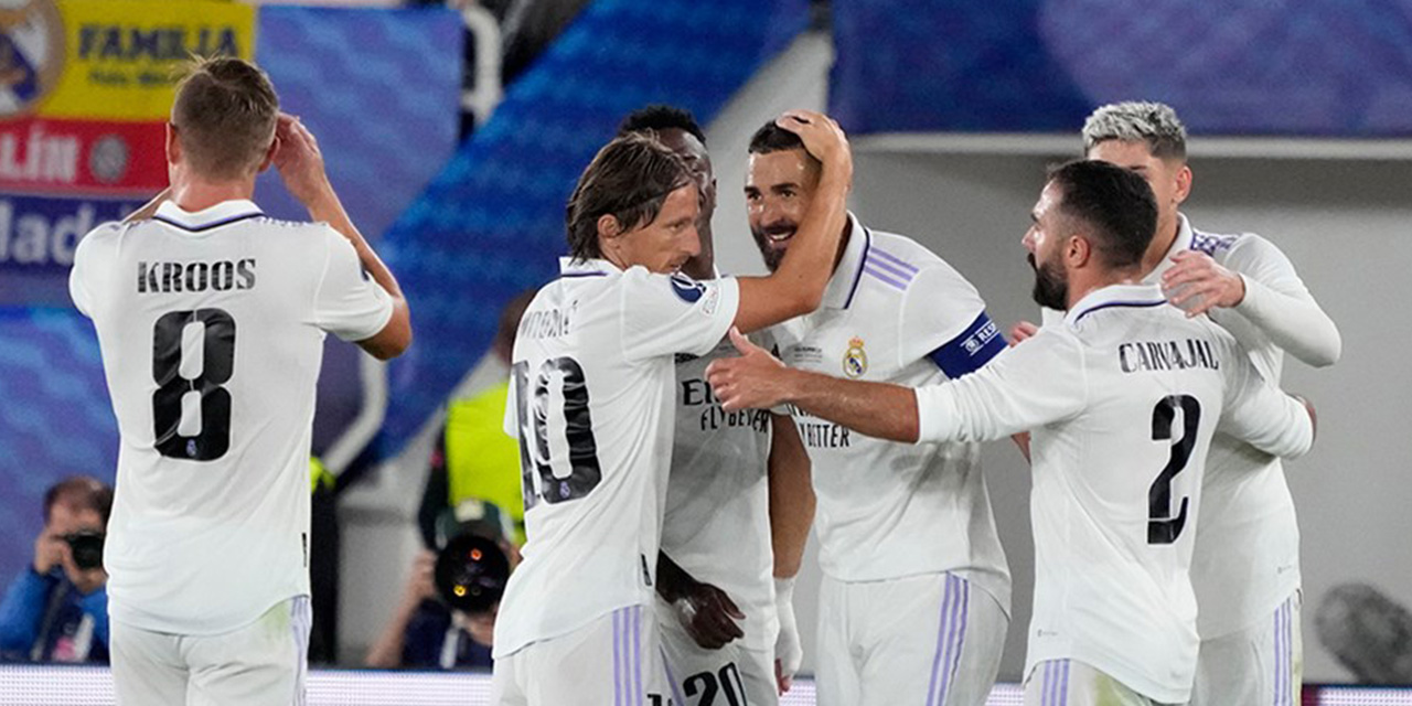 Real Madrid Süper Kupa'nın sahibi oldu