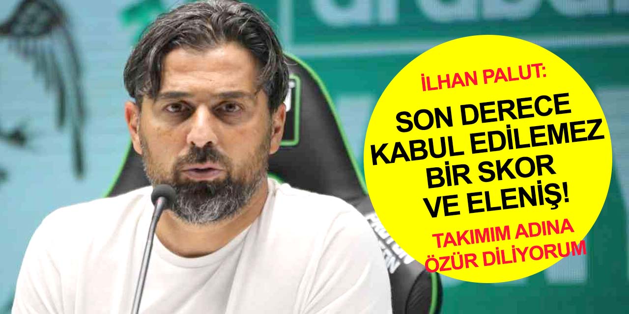Konyaspor Teknik Direktörü Palut: Zeminin bozuk olması Vaduz'dan 4 gol yememizi açıklayamaz