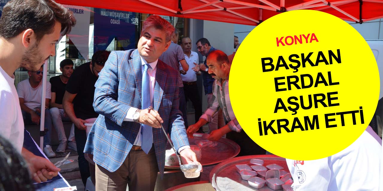 Konya SMMMO’dan aşure ikramı